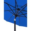 Bond 9-Ft. Aluminum Crank Market Patio Umbrella - Tahoe Blue 59625